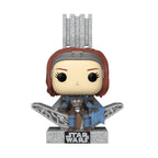 Produktbild Star Wars: The Mandalorian POP! Deluxe vinylfigur Bo-Katan med Tron 9 cm