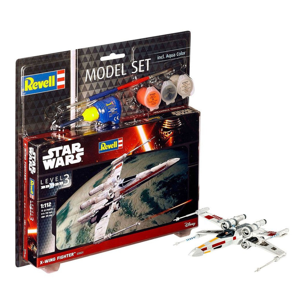 Produktbild Star Wars Byggsats 1/112 Model Set X-Wing Fighter 11 cm