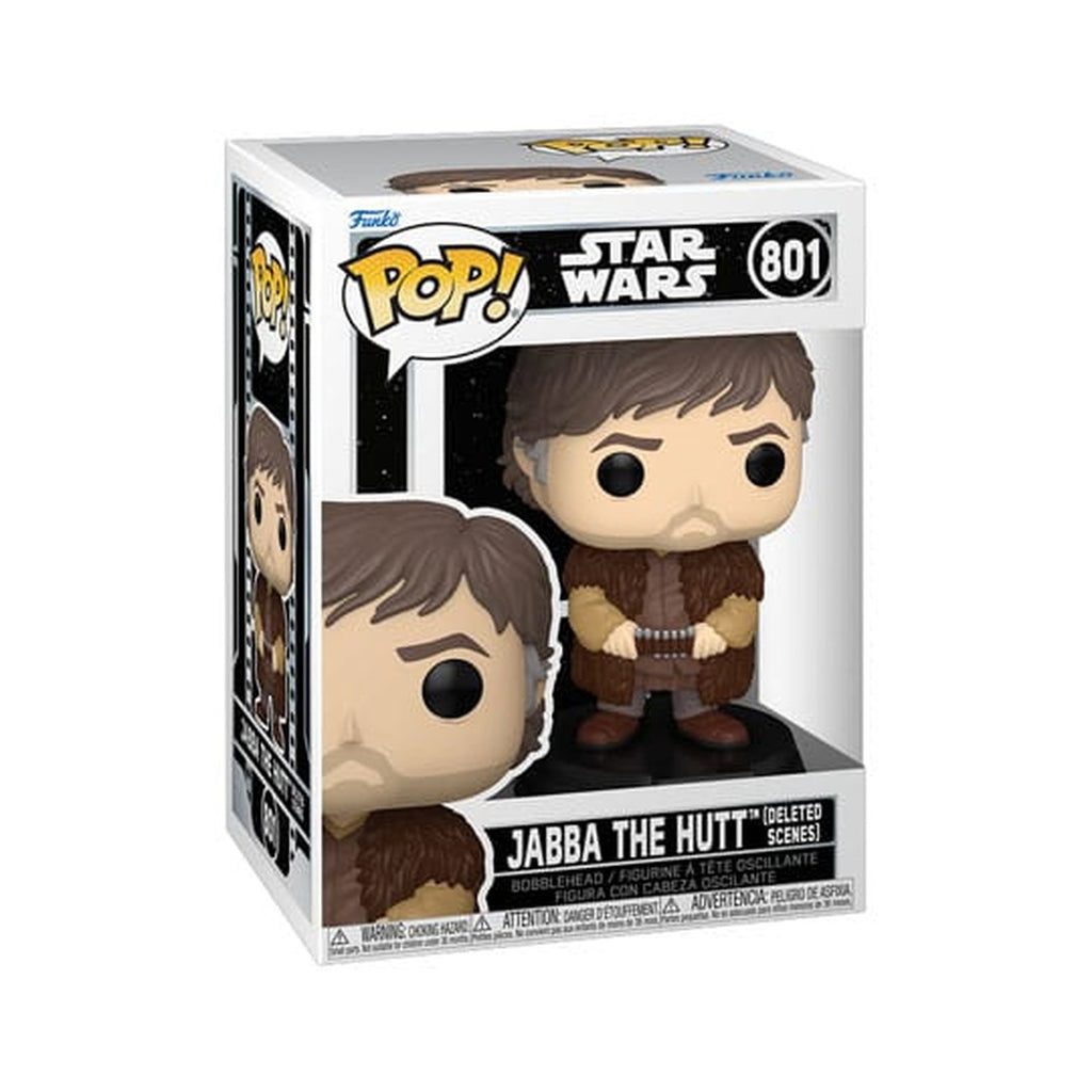 Produktbild Star Wars POP! Vinyl-bobbleheadfigur Jabba the Hutt (Deleted Scenes) 9 cm