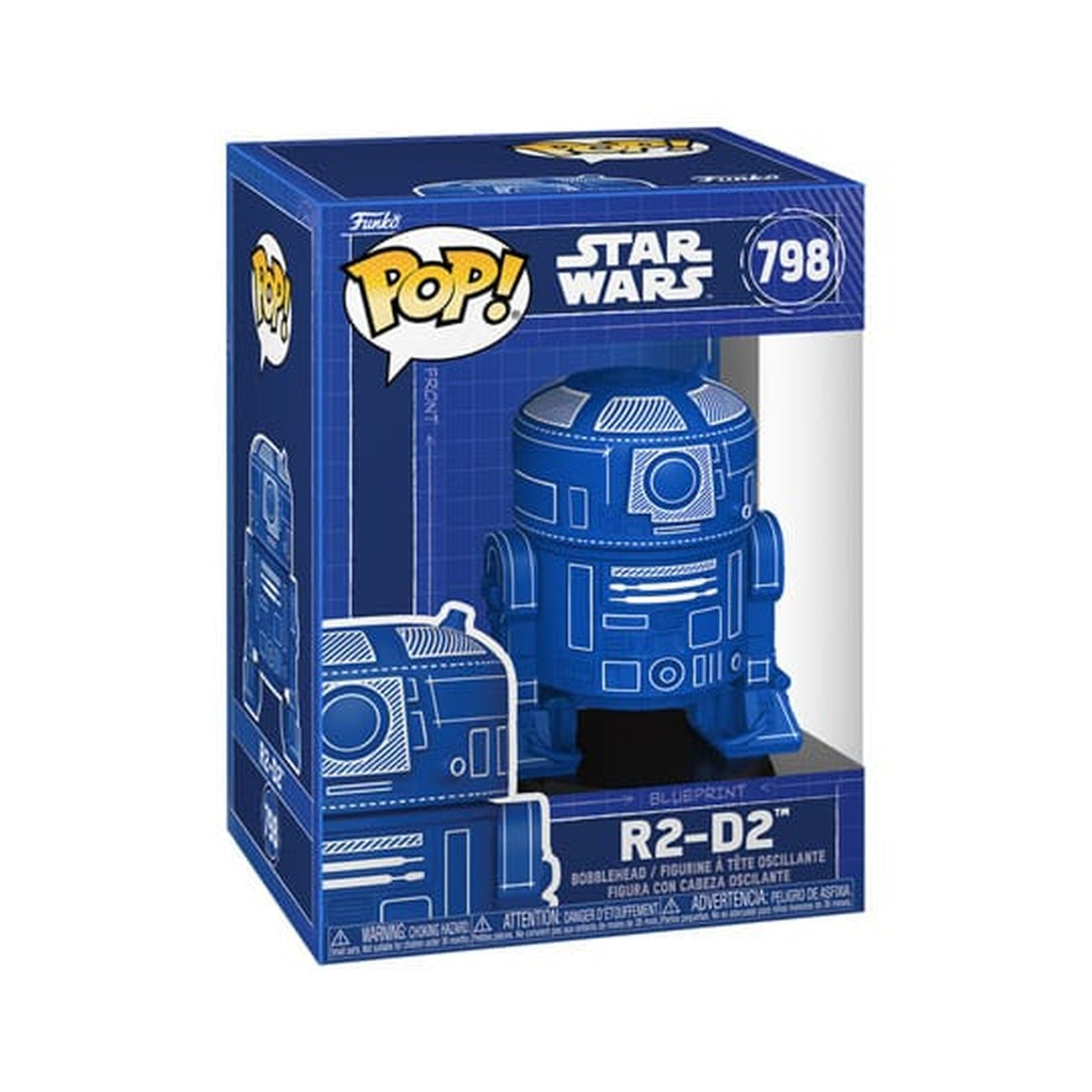 Produktbild Star Wars POP! Vinyl-figur SWS11-R2-D2 BP 9 cm