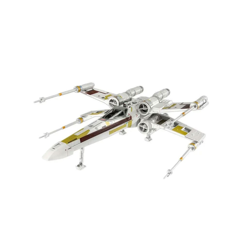 Produktbild Star Wars-modellbyggsats med bas­tillbehör 1/57 Carson Tevas X-Wing Fighter 22 cm