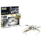 Produktbild Star Wars-modellbyggsats med bas­tillbehör 1/57 Carson Tevas X-Wing Fighter 22 cm