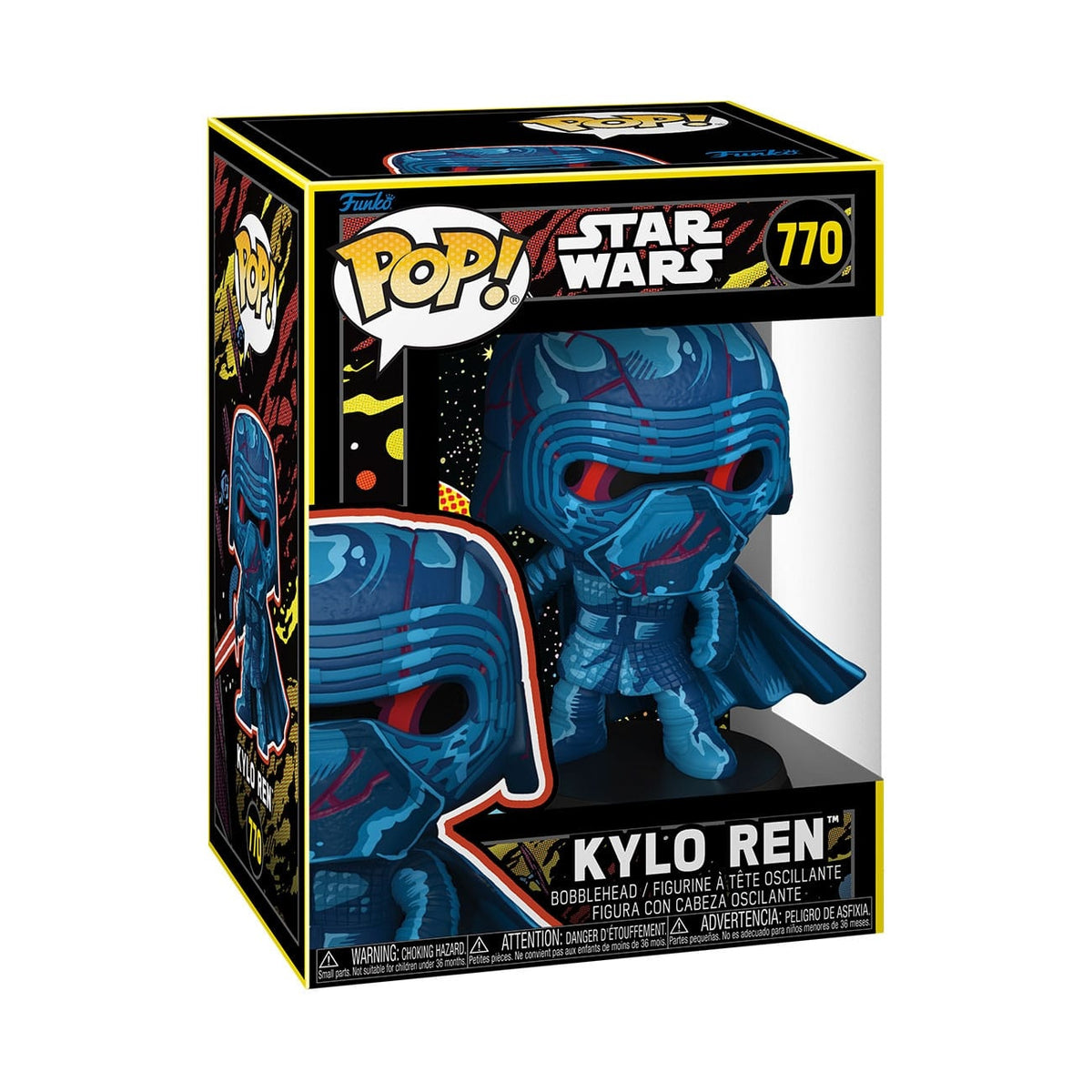 Produktbild Star Wars POP! Movie vinylfigur Kylo Ren (Retro) 9 cm