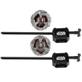 Product image Beyblade X and Star Wars Collab The Mandalorian 3-60F vs. Moff Gideon 3-80N