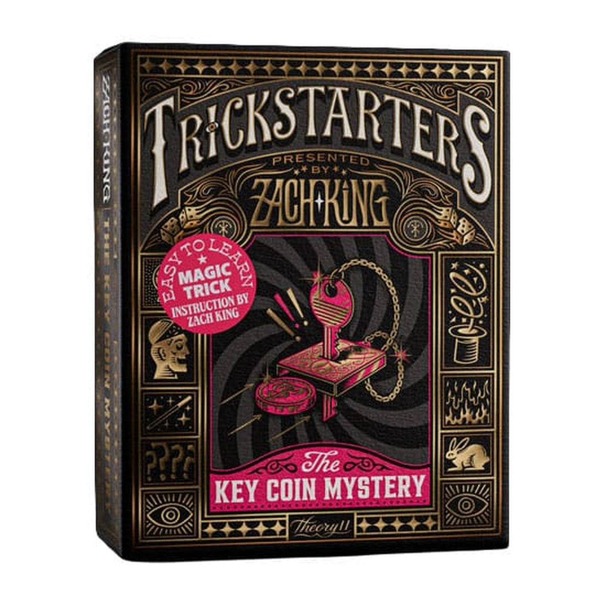 Produktbild Trickstarters by Zach King Trollerilåda – The Key Coin Mystery