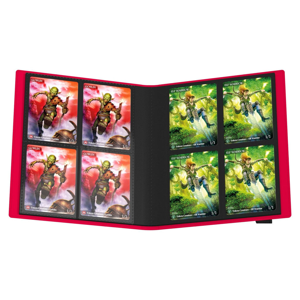Produktbild Ultimate Guard Flexxfolio 160 med 8 fickor - Röd
