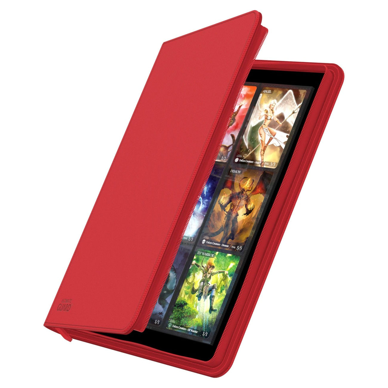 Produktbild Ultimate Guard Zipfolio 360 18-Pocket Xenoskin - Röd