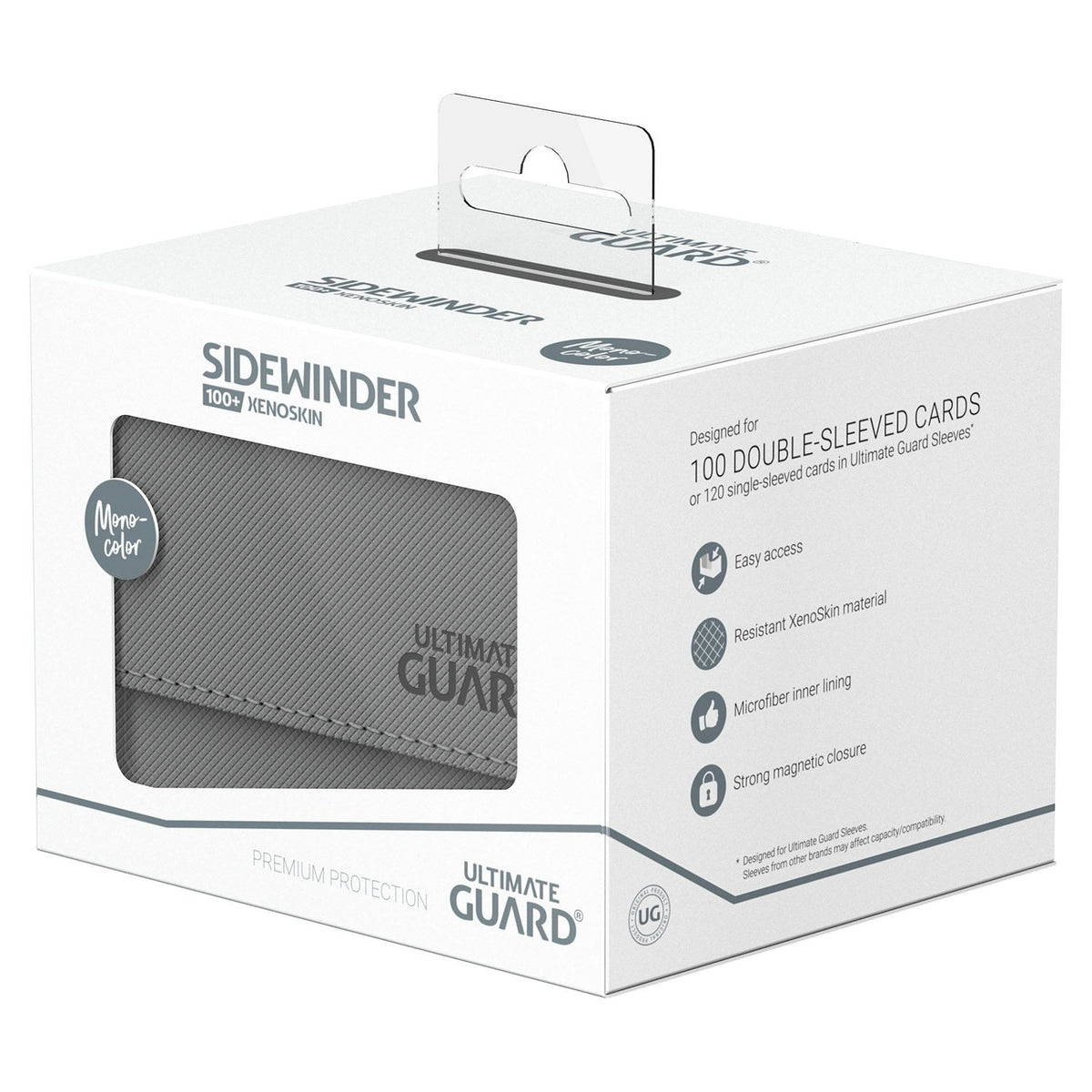 Produktbild Ultimate Guard Sidewinder 100+ Xenoskin - Grå