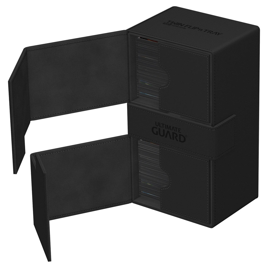 Produktbild Ultimate Guard Twin Flip'n'Tray 200+ Xenoskin - Svart