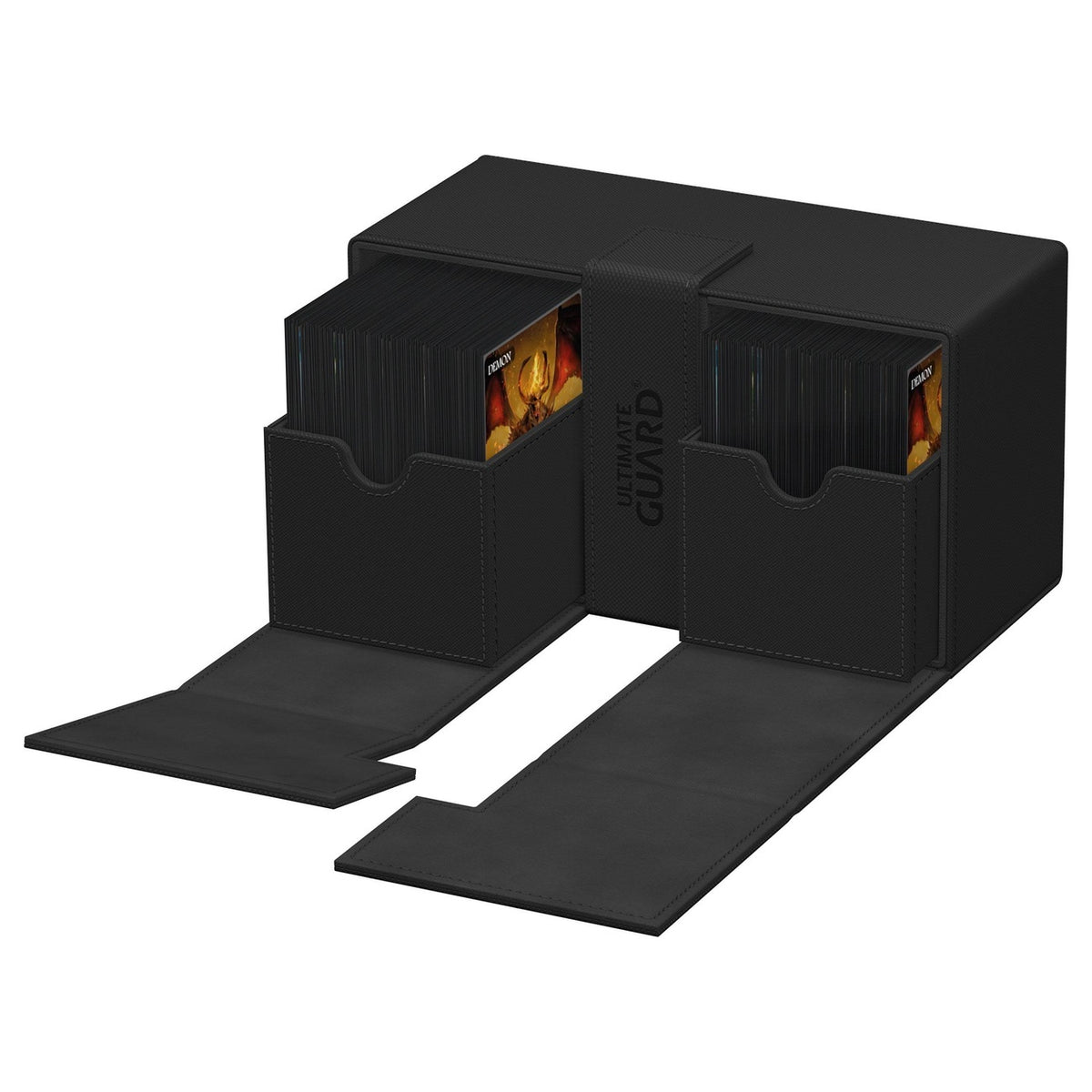 Produktbild Ultimate Guard Twin Flip'n'Tray 200+ Xenoskin - Svart