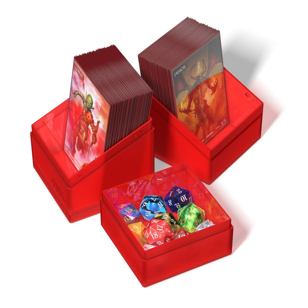 Produktbild Ultimate Guard Boulder'n'Tray 100+ - Ruby