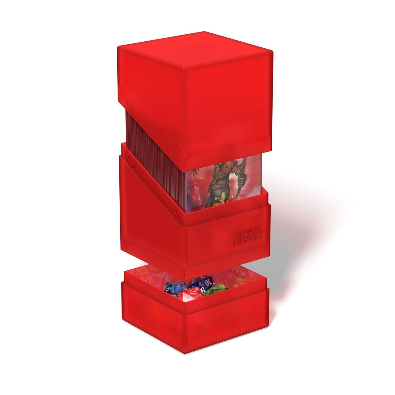 Produktbild Ultimate Guard Boulder'n'Tray 100+ - Ruby