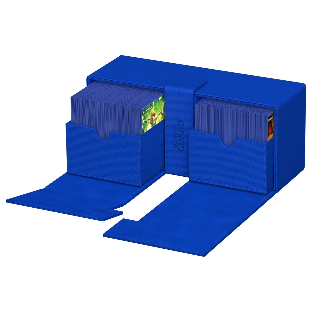 Produktbild Ultimate Guard Twin Flip'n'Tray 266+ Xenoskin - Blå
