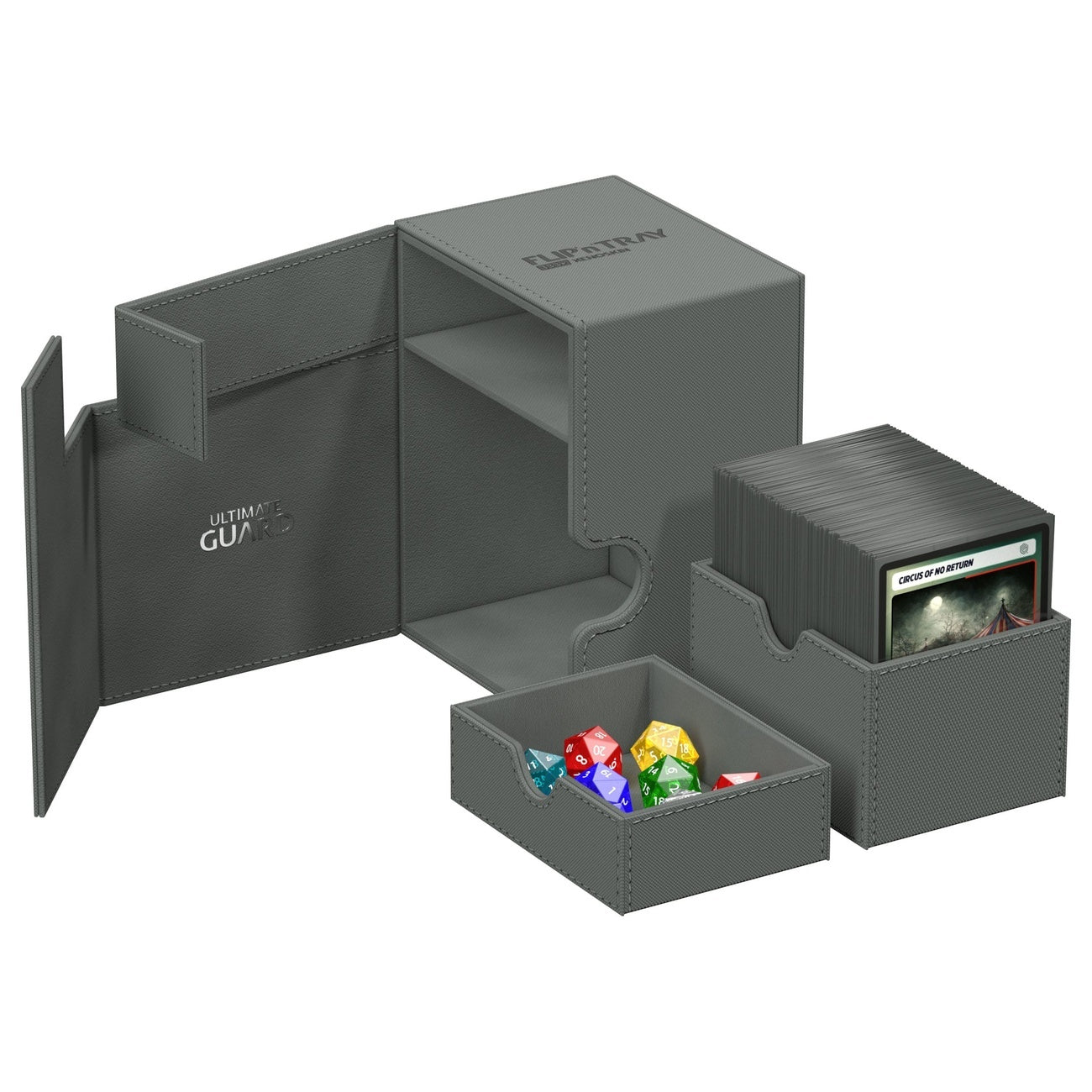 Produktbild Ultimate Guard Flip'n'Tray 133+ Xenoskin - Grå