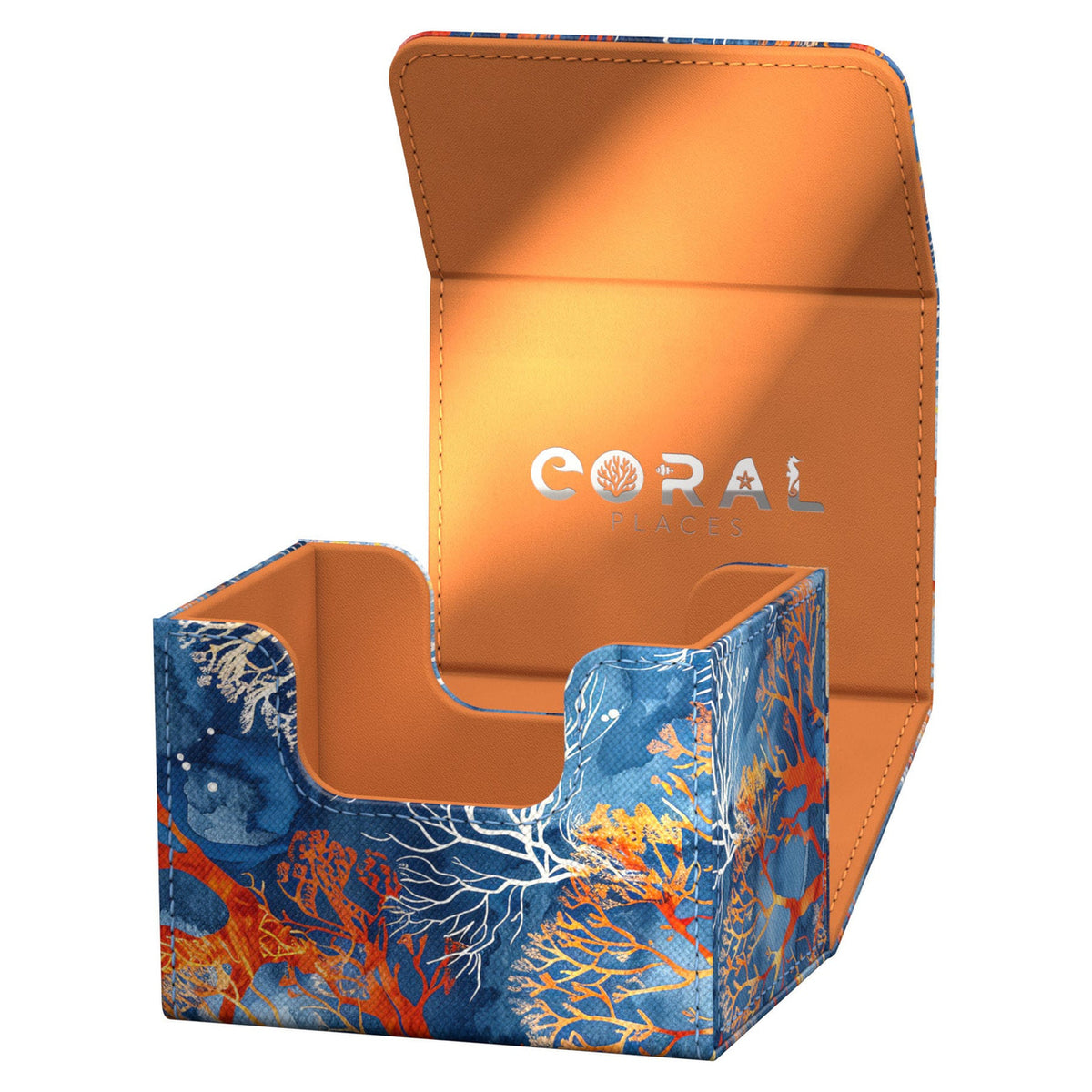 Produktbild Ultimate Guard Sidewinder 100+ Xenoskin 2025 Exclusive "Coral Places" - Eldigt Rev