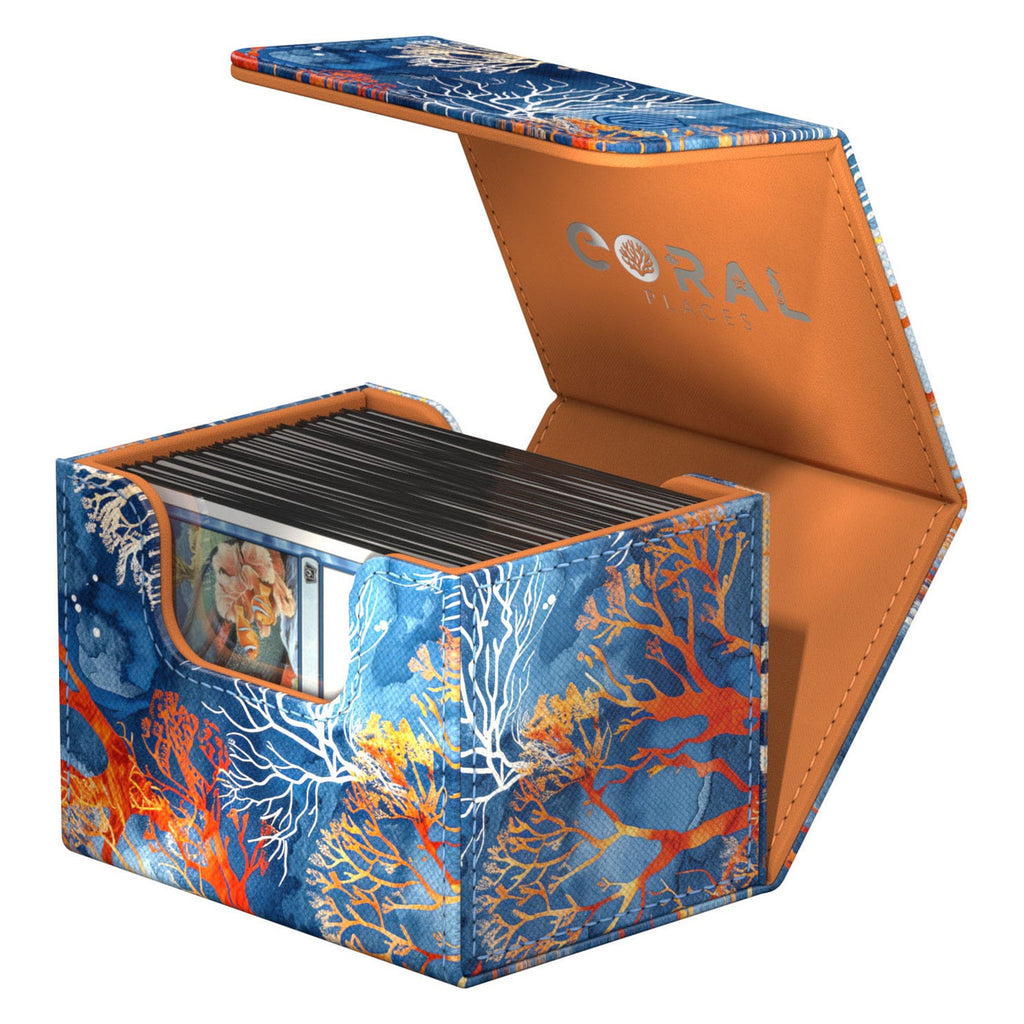 Produktbild Ultimate Guard Sidewinder 100+ Xenoskin 2025 Exclusive "Coral Places" - Eldigt Rev