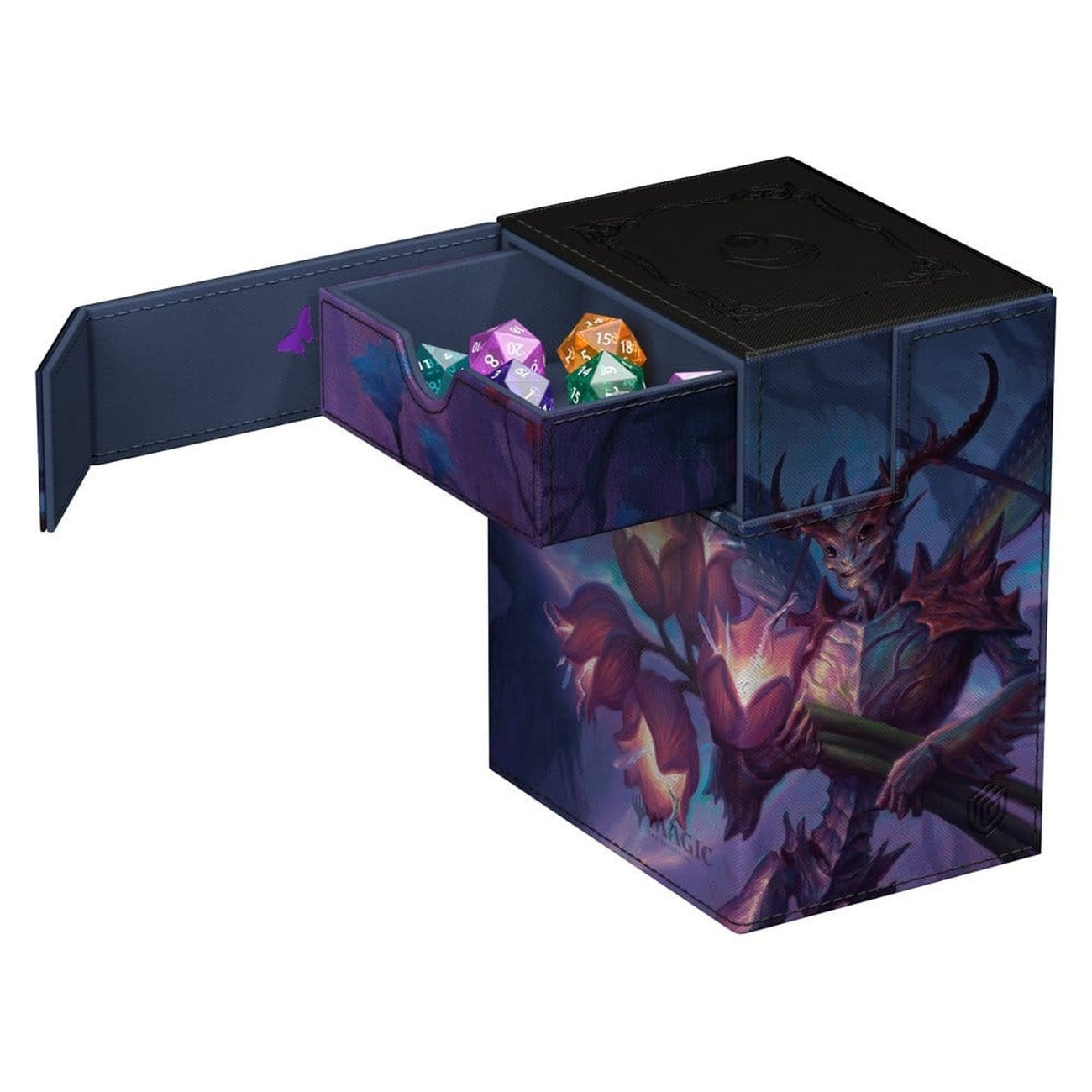 Produktbild Ultimate Guard Flip'n'Tray 133+ Xenoskin Magic: The Gathering "Lorwyn Eclipsed" - Bitterbloom Bearer