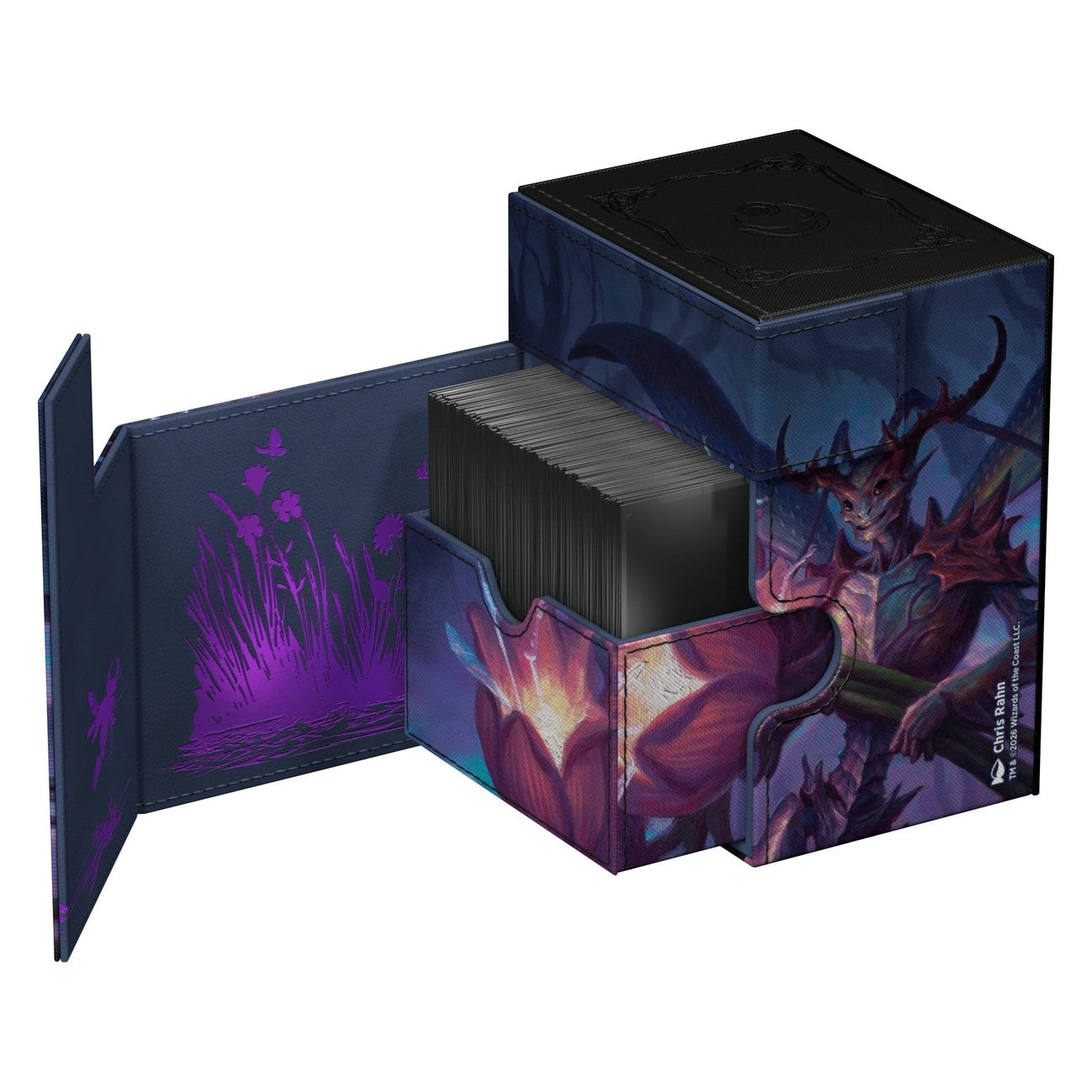 Produktbild Ultimate Guard Flip'n'Tray 133+ Xenoskin Magic: The Gathering "Lorwyn Eclipsed" - Bitterbloom Bearer