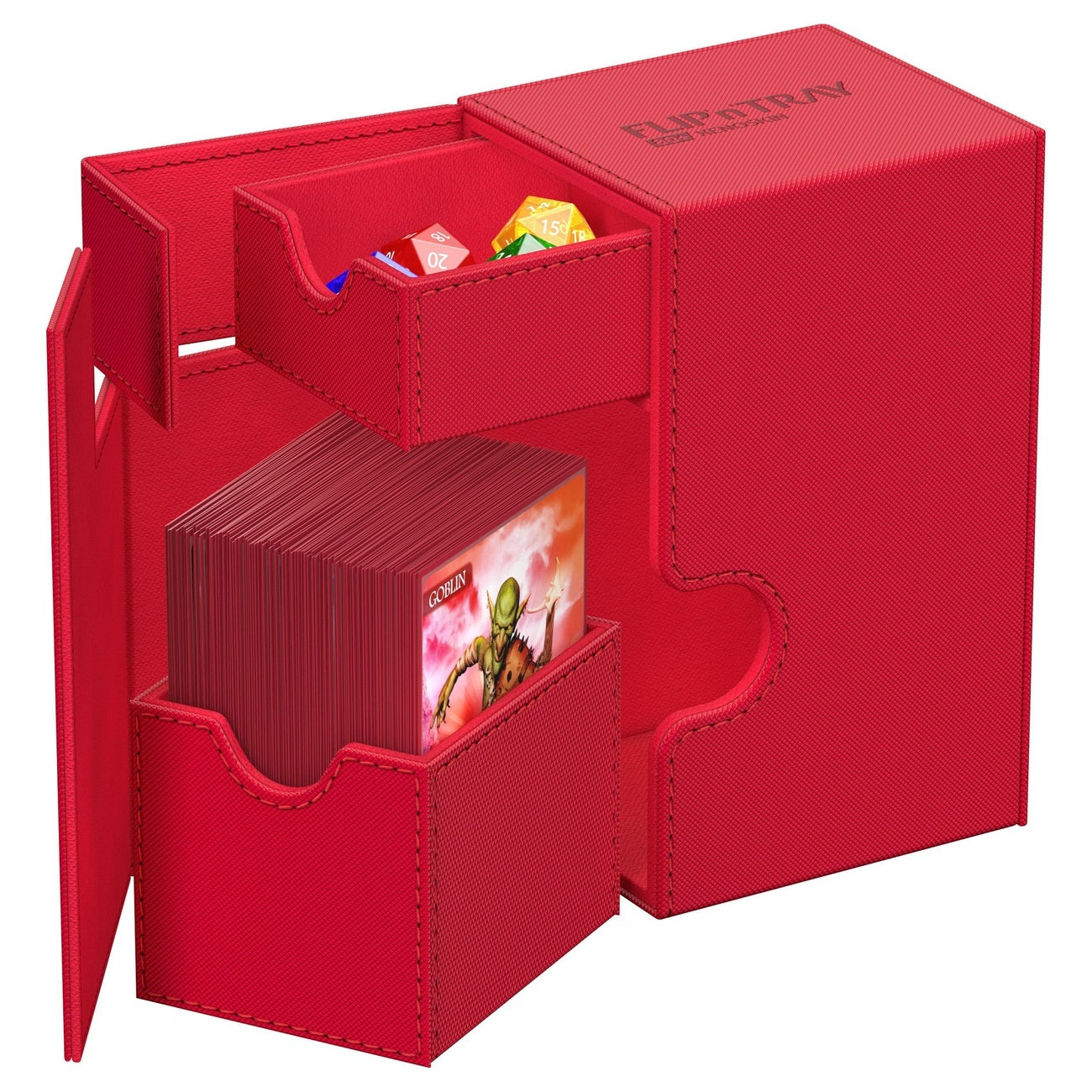 Product image Ultimate Guard Flip'n'Tray 80+ Xenoskin - Red