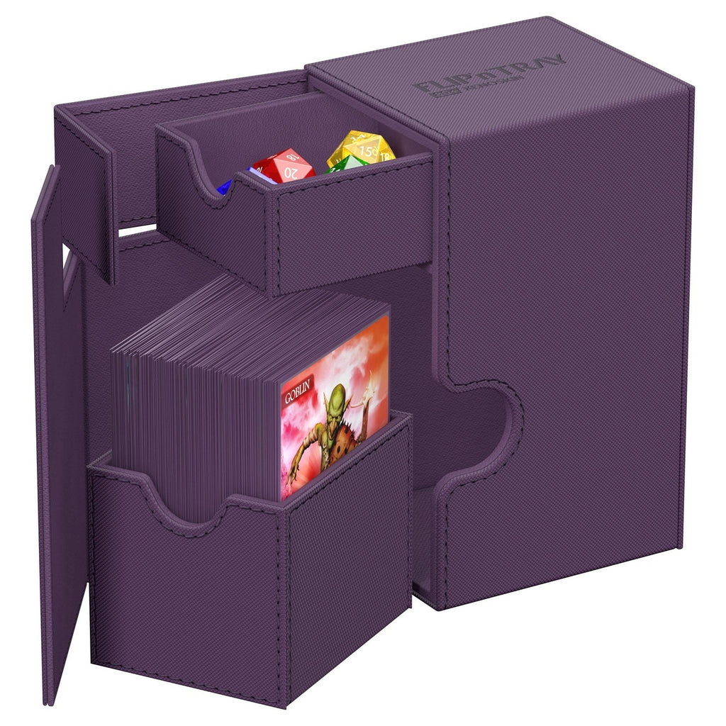 Produktbild Ultimate Guard Flip'n'Tray 80+ Xenoskin – Lila