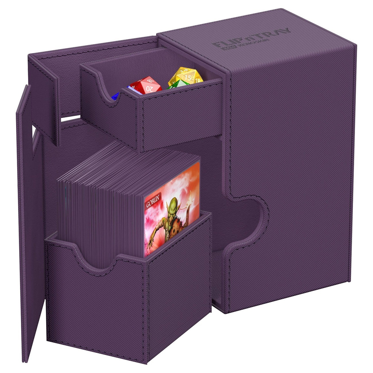 Produktbild Ultimate Guard Flip'n'Tray 80+ Xenoskin – Lila