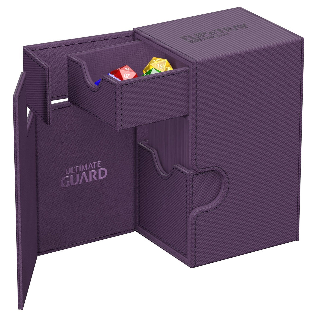 Produktbild Ultimate Guard Flip'n'Tray 80+ Xenoskin – Lila