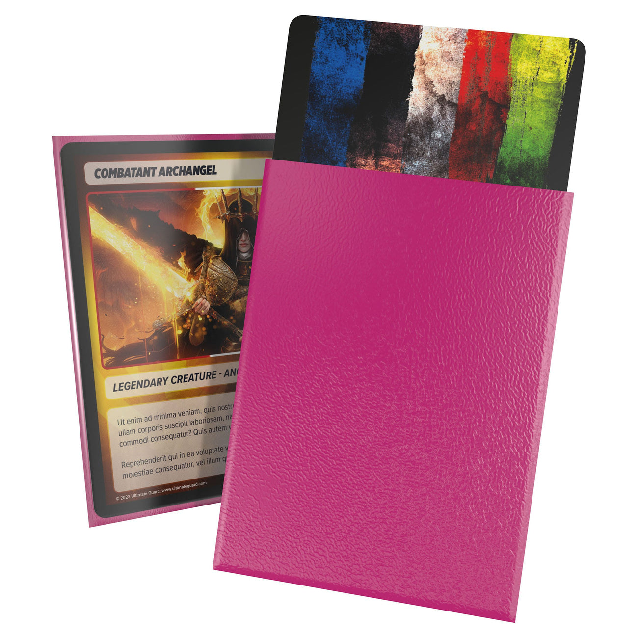 Produktbild Ultimate Guard Cortex Sleeves Matta Standard Size (100) - Rosa