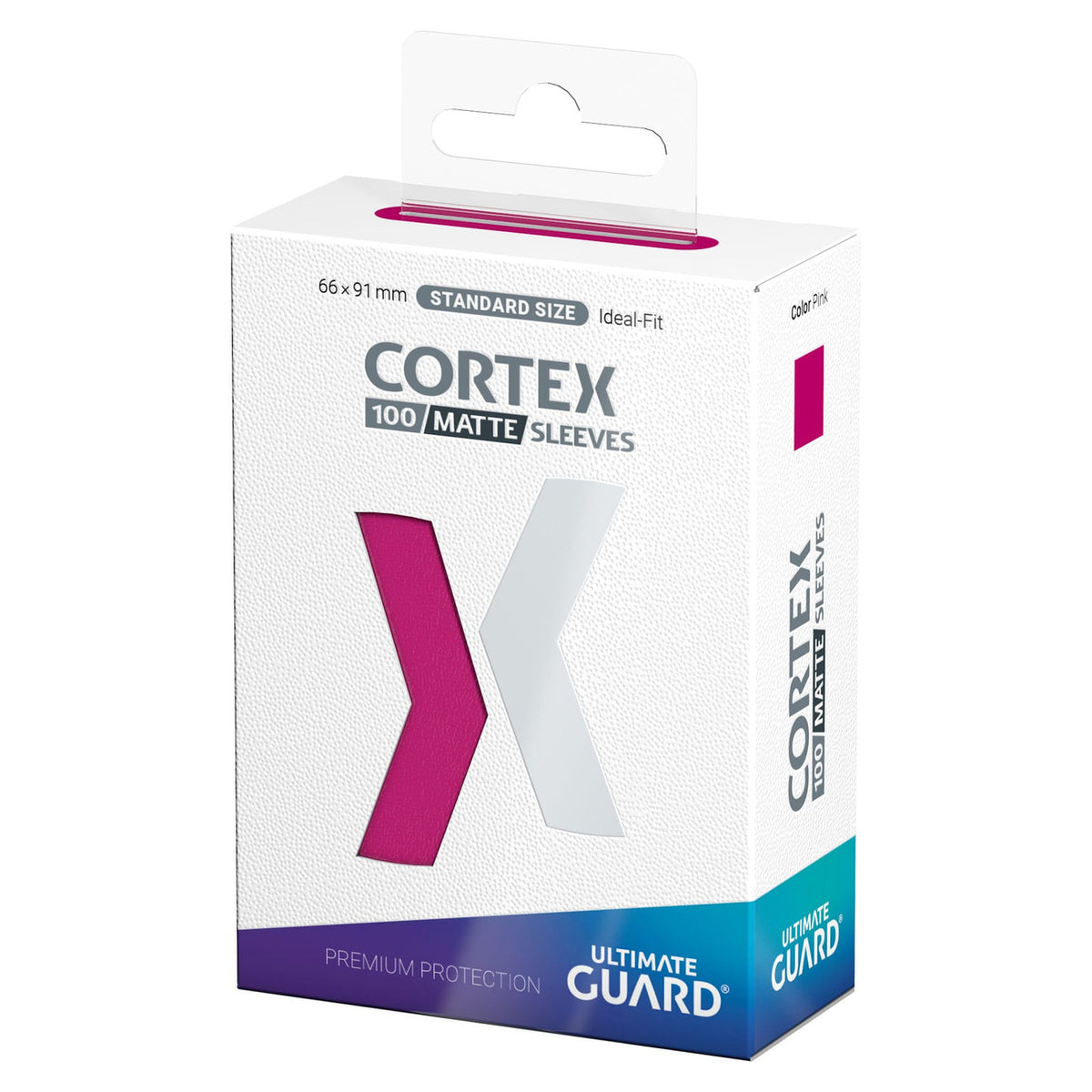 Produktbild Ultimate Guard Cortex Sleeves Matta Standard Size (100) - Rosa