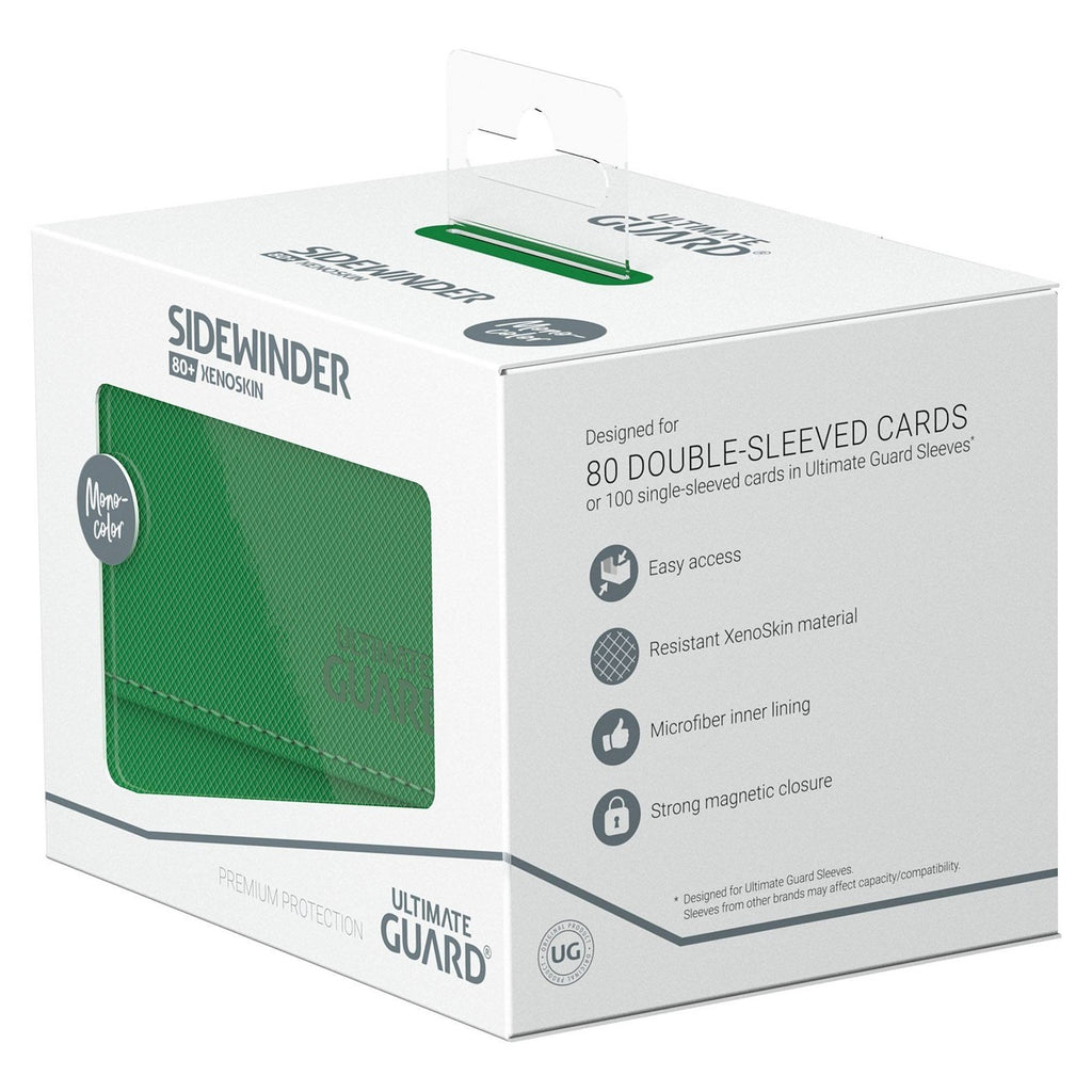 Produktbild Ultimate Guard Sidewinder 80+ Xenoskin – Grön