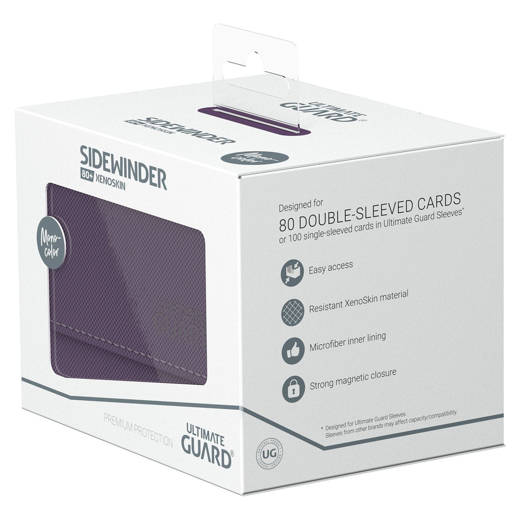 Produktbild Ultimate Guard Sidewinder 80+ Xenoskin – Lila