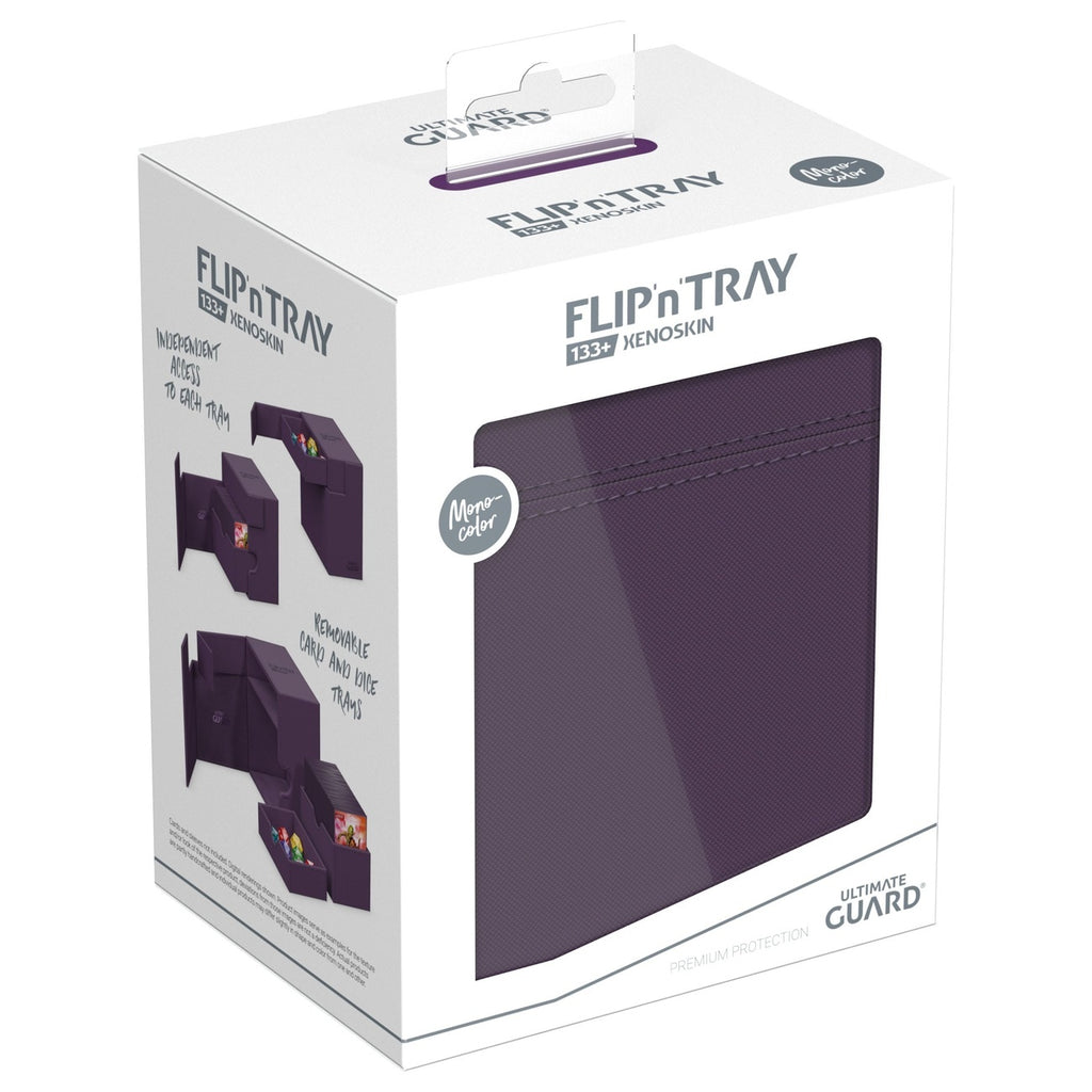 Produktbild Ultimate Guard Flip'n'Tray 133+ Xenoskin - Lila