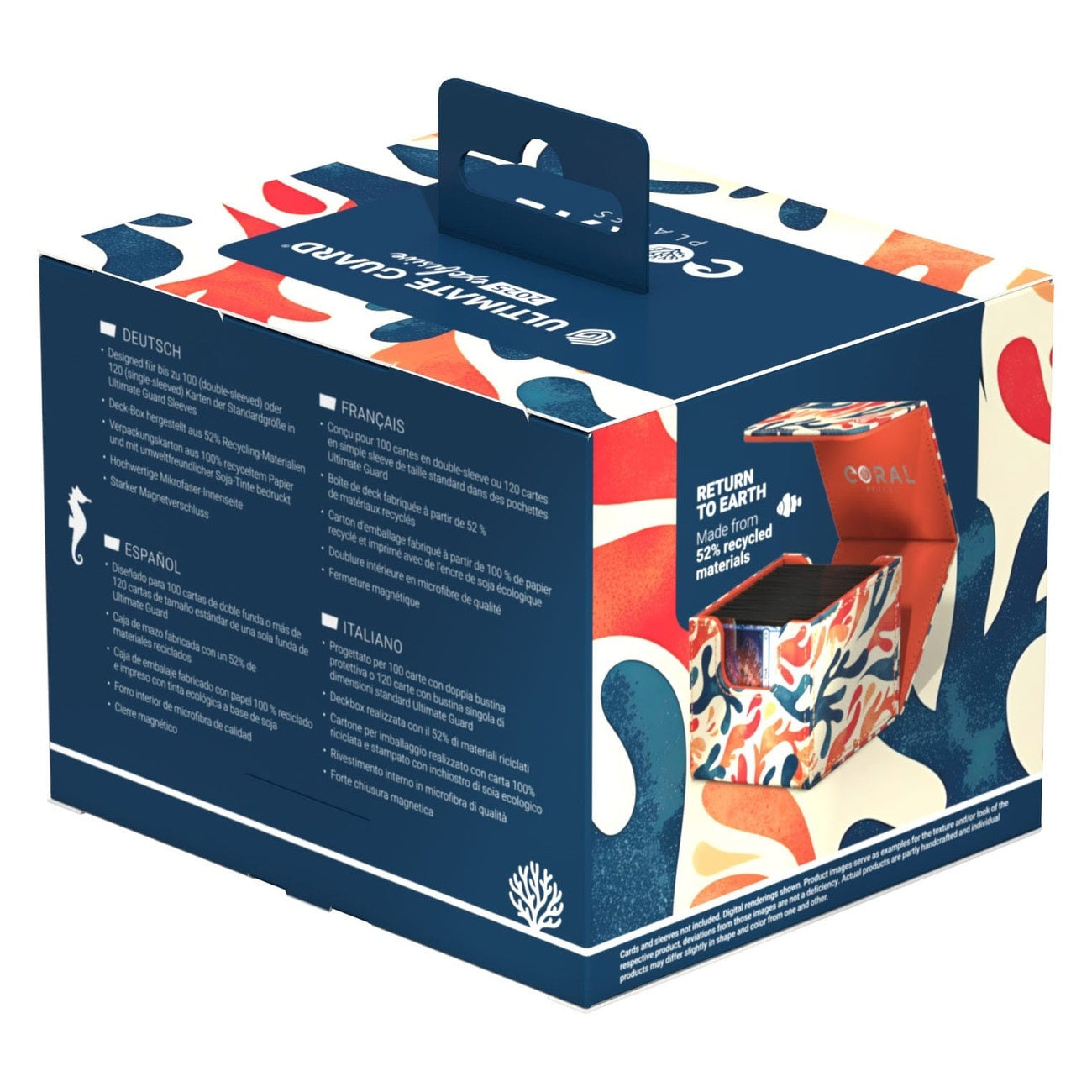 Produktbild Ultimate Guard Sidewinder 100+ Xenoskin 2025 Exclusive "Coral Places" - Mellow Sea
