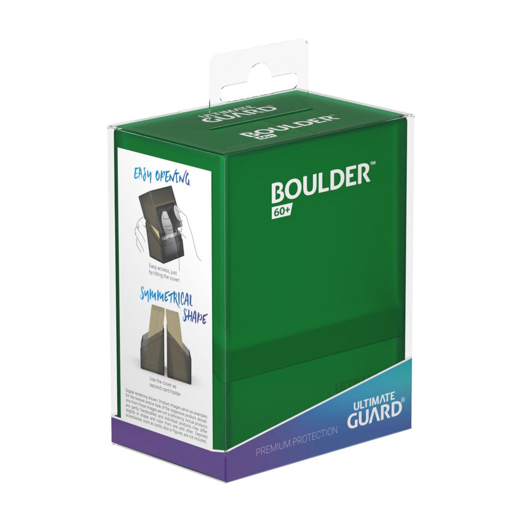 Product image Ultimate Guard Boulder Deck Case 60+ Standard Size Emerald