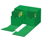 Produktbild Ultimate Guard Twin Flip'n'Tray 160+ Xenoskin – grön