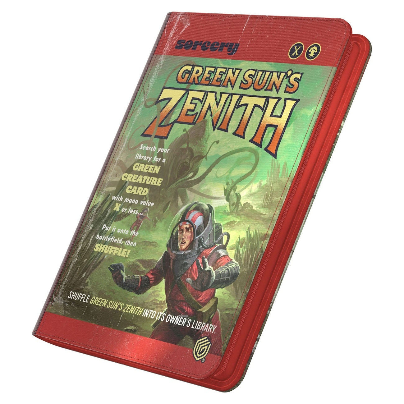 Produktbild Ultimate Guard Zipfolio 360 Xenoskin Magic: The Gathering "Edge of Eternities" - Green Sun’s Zenith