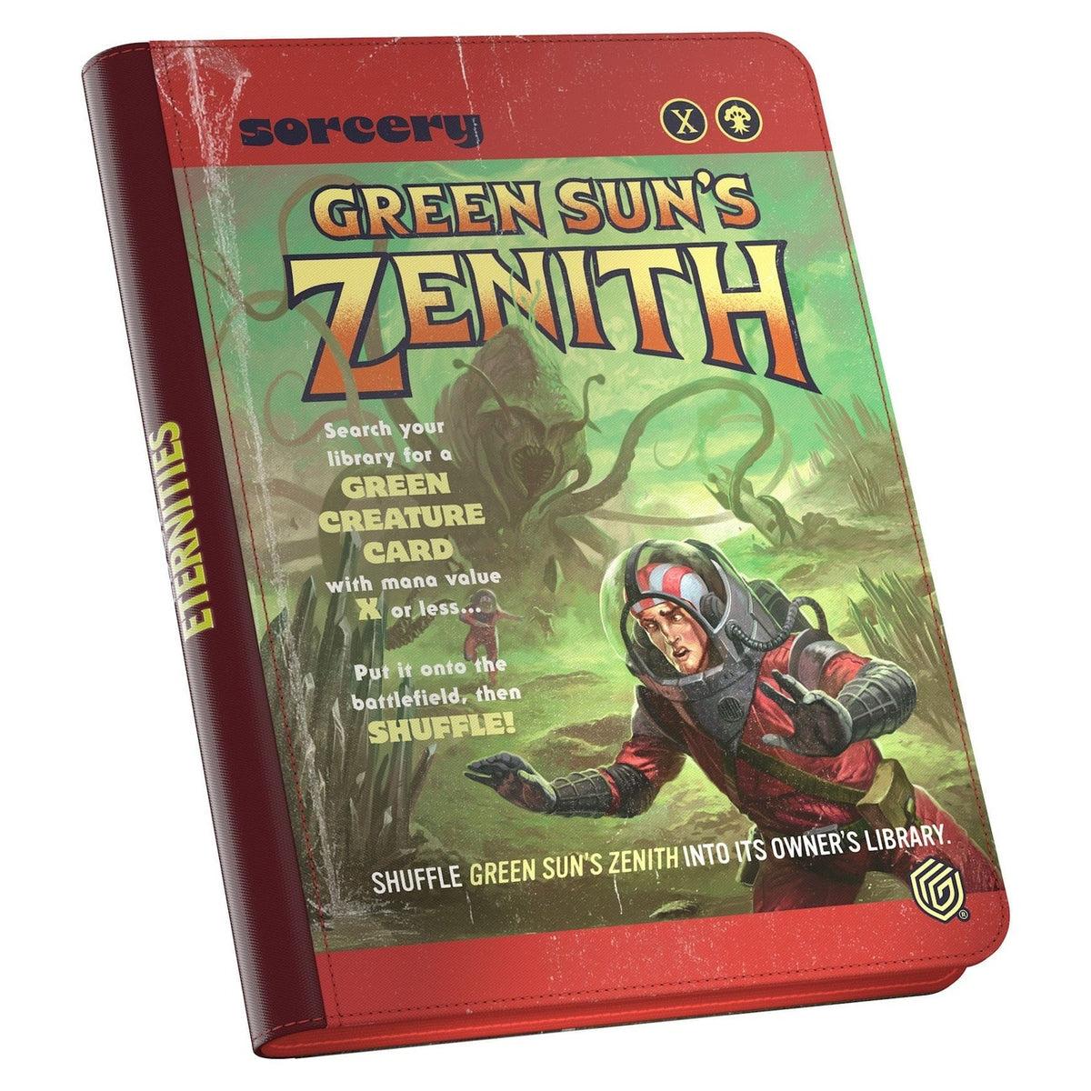 Produktbild Ultimate Guard Zipfolio 360 Xenoskin Magic: The Gathering "Edge of Eternities" - Green Sun’s Zenith