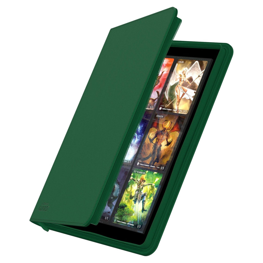 Produktbild Ultimate Guard Zipfolio 360 18-fickor Xenoskin – Grön