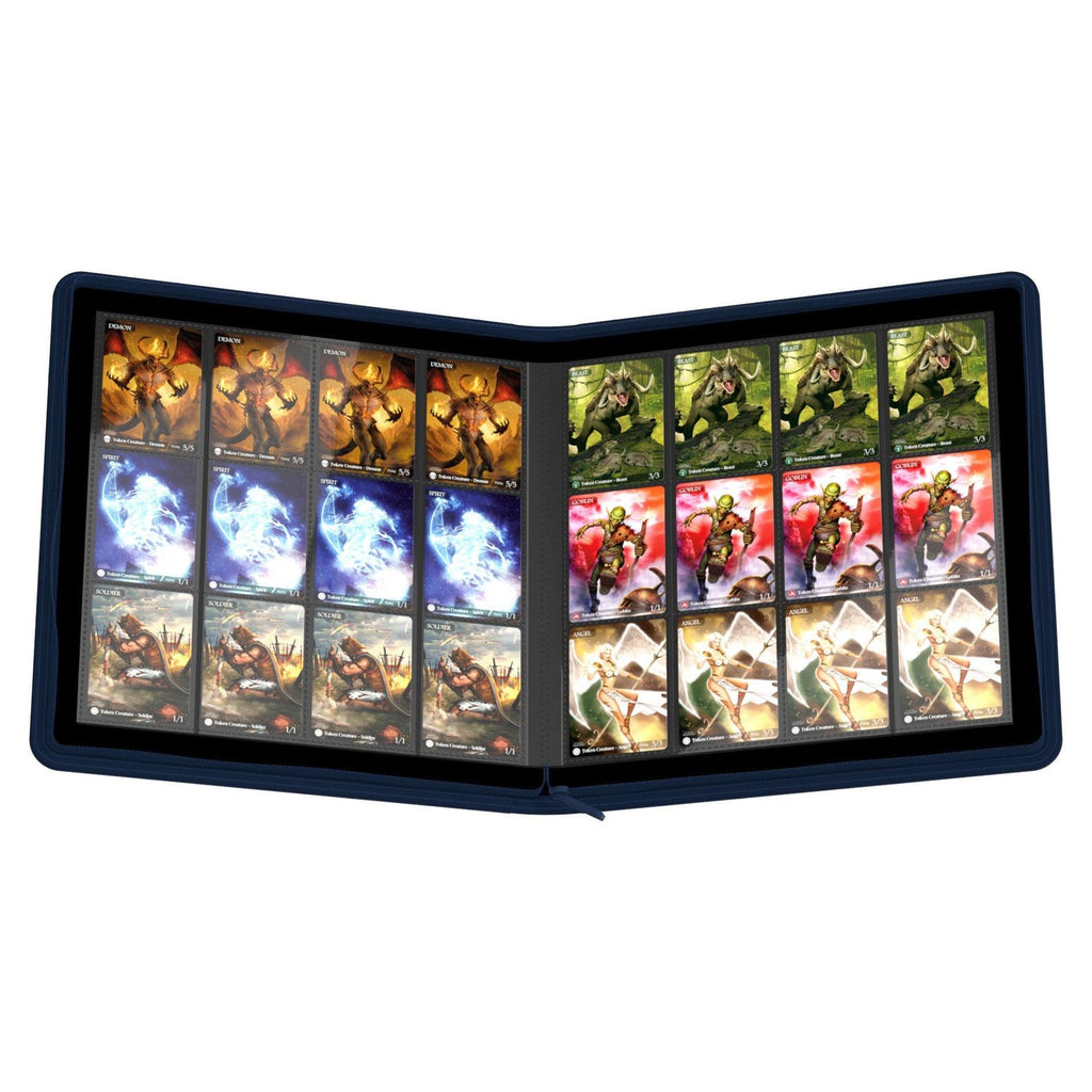 Produktbild Ultimate Guard Zipfolio 480 24-fickor Xenoskin - Blå