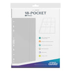 Produktbild Ultimate Guard 18-fickors Sidor Sidladdade (10) - Vit