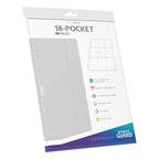 Produktbild Ultimate Guard 18-fickors Sidor Sidladdade (10) - Vit