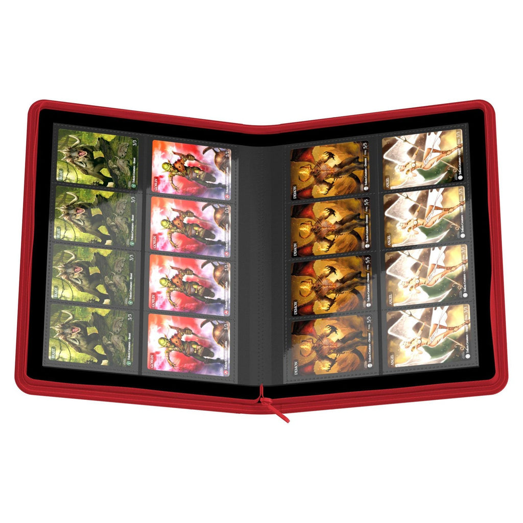 Produktbild Ultimate Guard Zipfolio 320 16-ficka Xenoskin - Röd