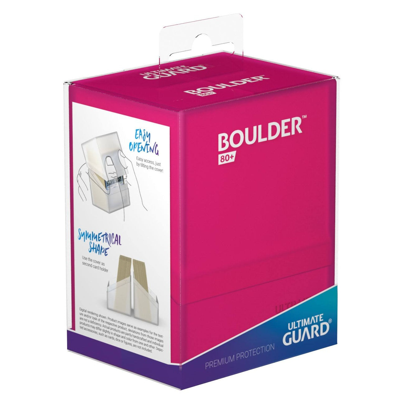 Produktbild Ultimate Guard Boulder 80+ - Rhodonite