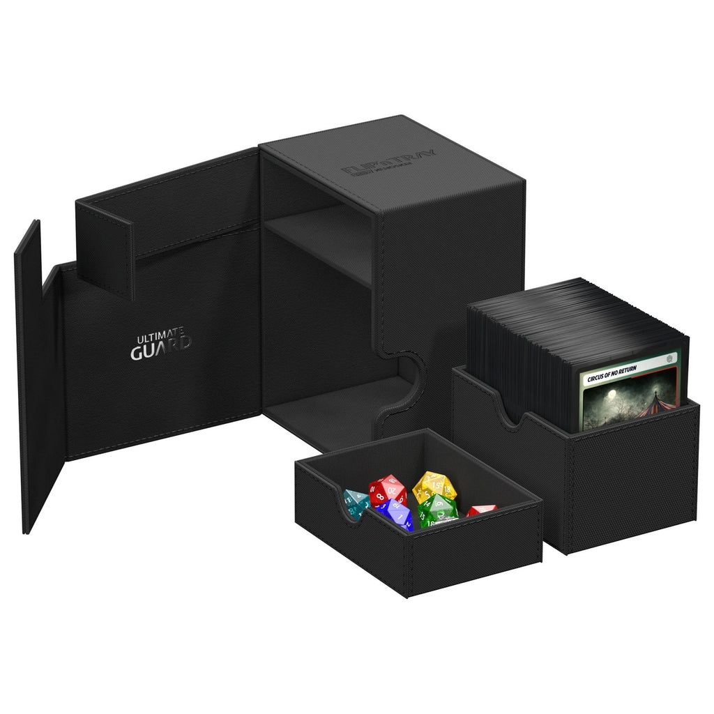 Produktbild Ultimate Guard Flip'n'Tray 133+ Xenoskin – Svart