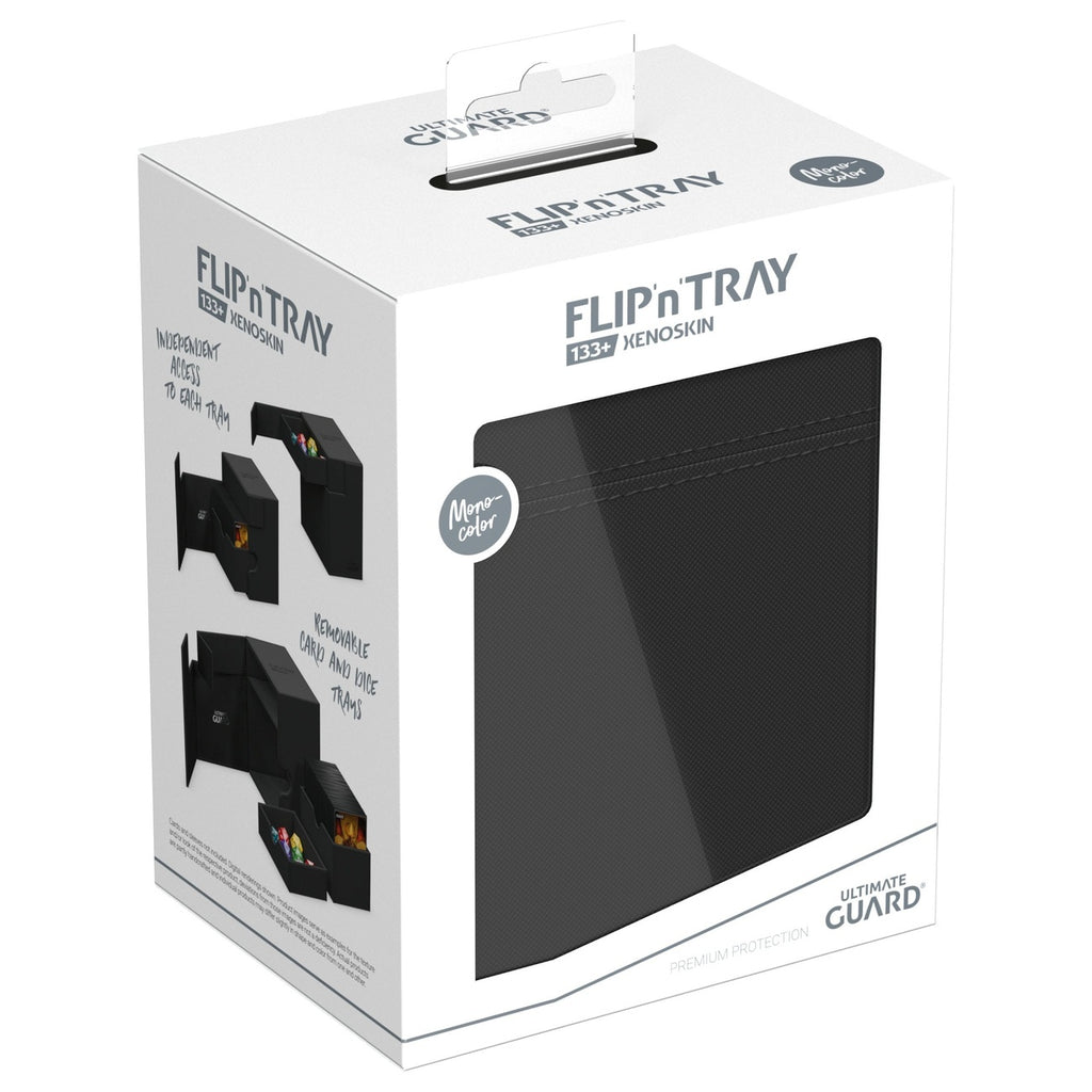 Produktbild Ultimate Guard Flip'n'Tray 133+ Xenoskin – Svart