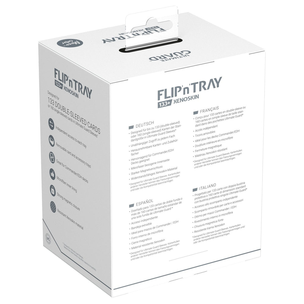 Produktbild Ultimate Guard Flip'n'Tray 133+ Xenoskin – Svart