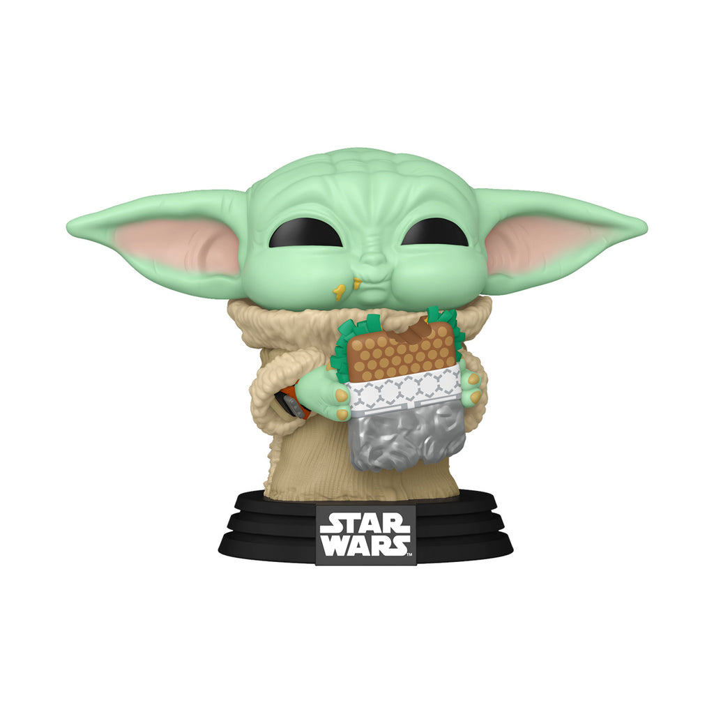 Produktbild Grogu med smörgås Funko Pop bobblehead-figur - Star Wars: The Mandalorian & Grogu