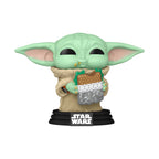 Produktbild Grogu med smörgås Funko Pop bobblehead-figur - Star Wars: The Mandalorian & Grogu