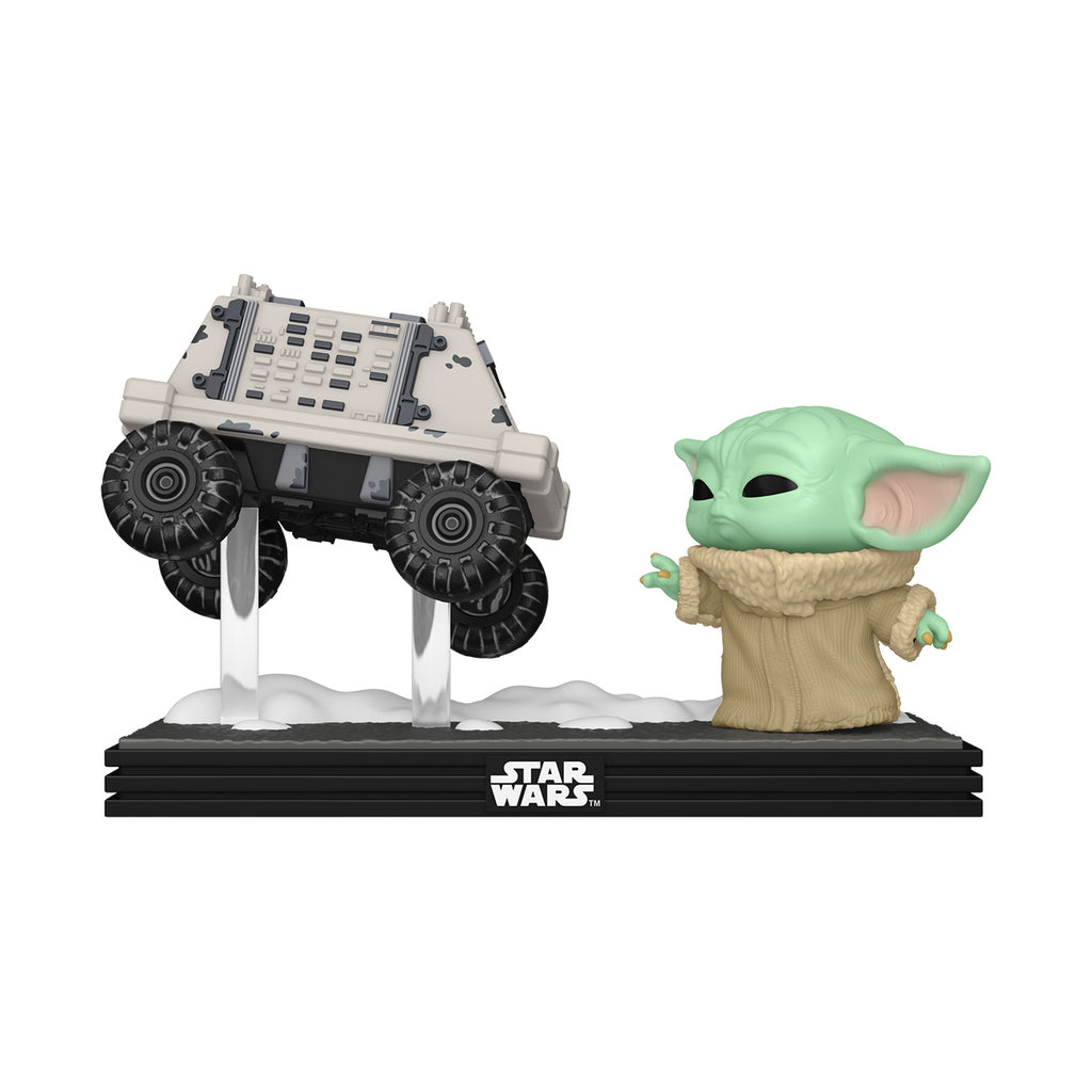 Produktbild Grogu med Polar Mouse Droid Funko Pop! dioramafigur – Star Wars