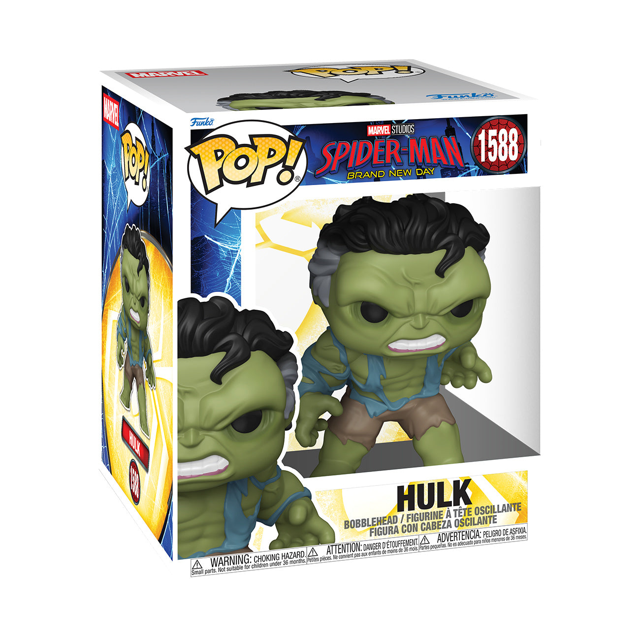 Produktbild Spider-Man: Brand New Day - Hulk Funko Pop-vaggfigur