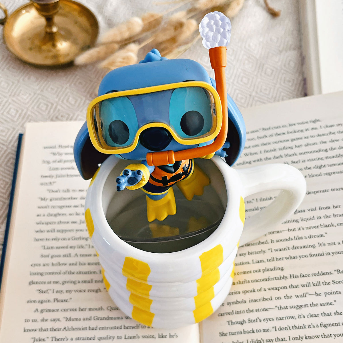 Produktbild Lilo & Stitch - Stitch med snorkel Funko Pop!-figur
